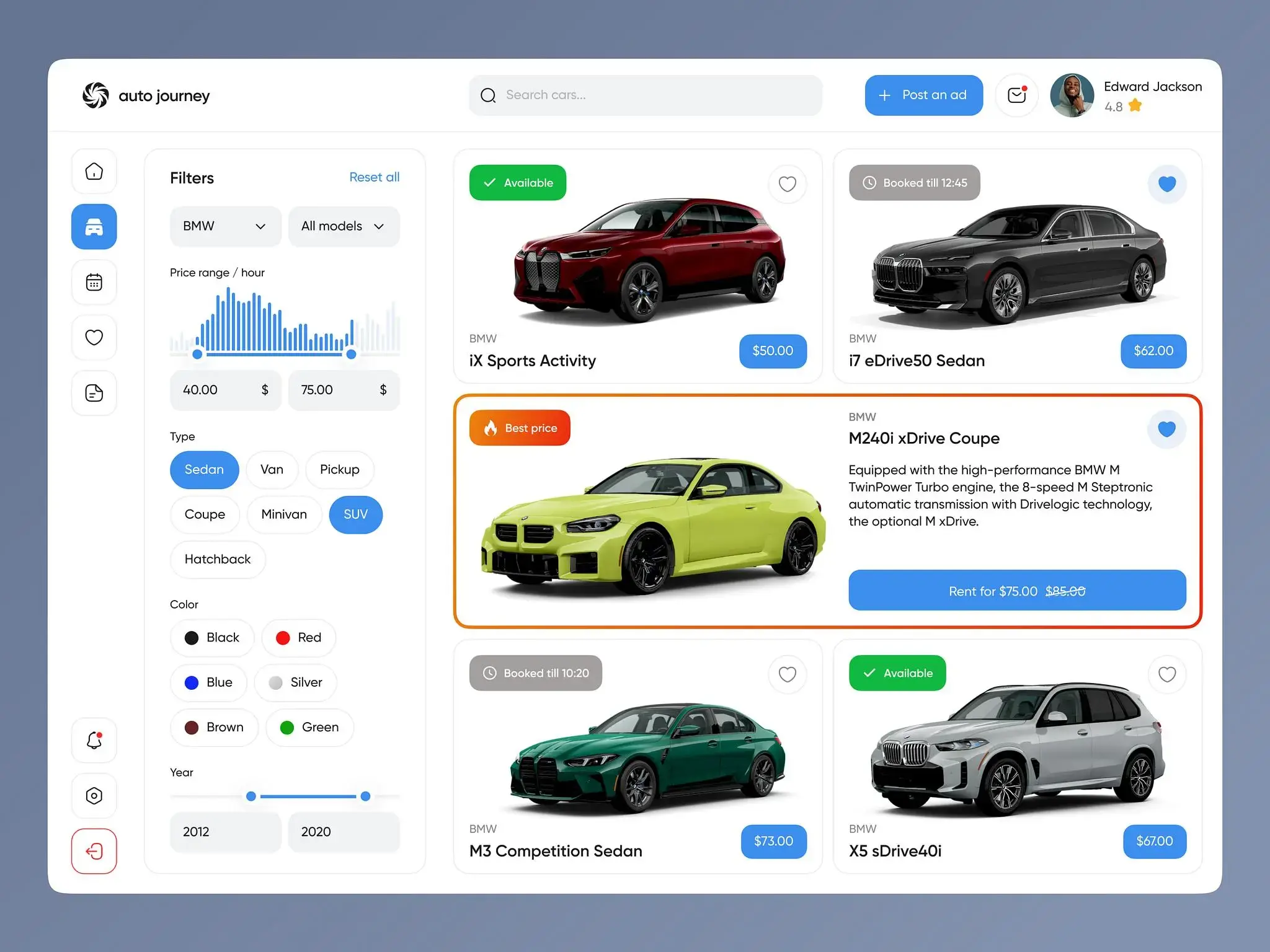 Car Rental Web App