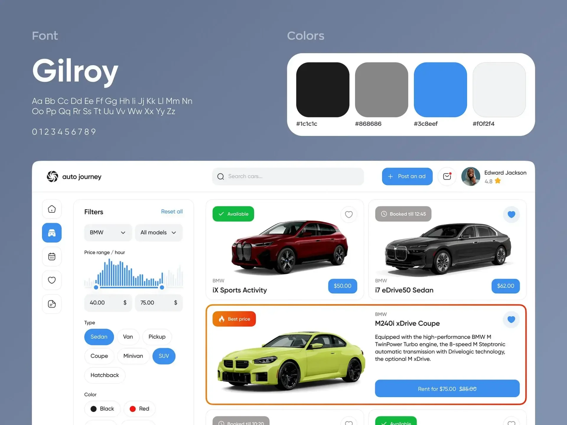 Car Rental Web App