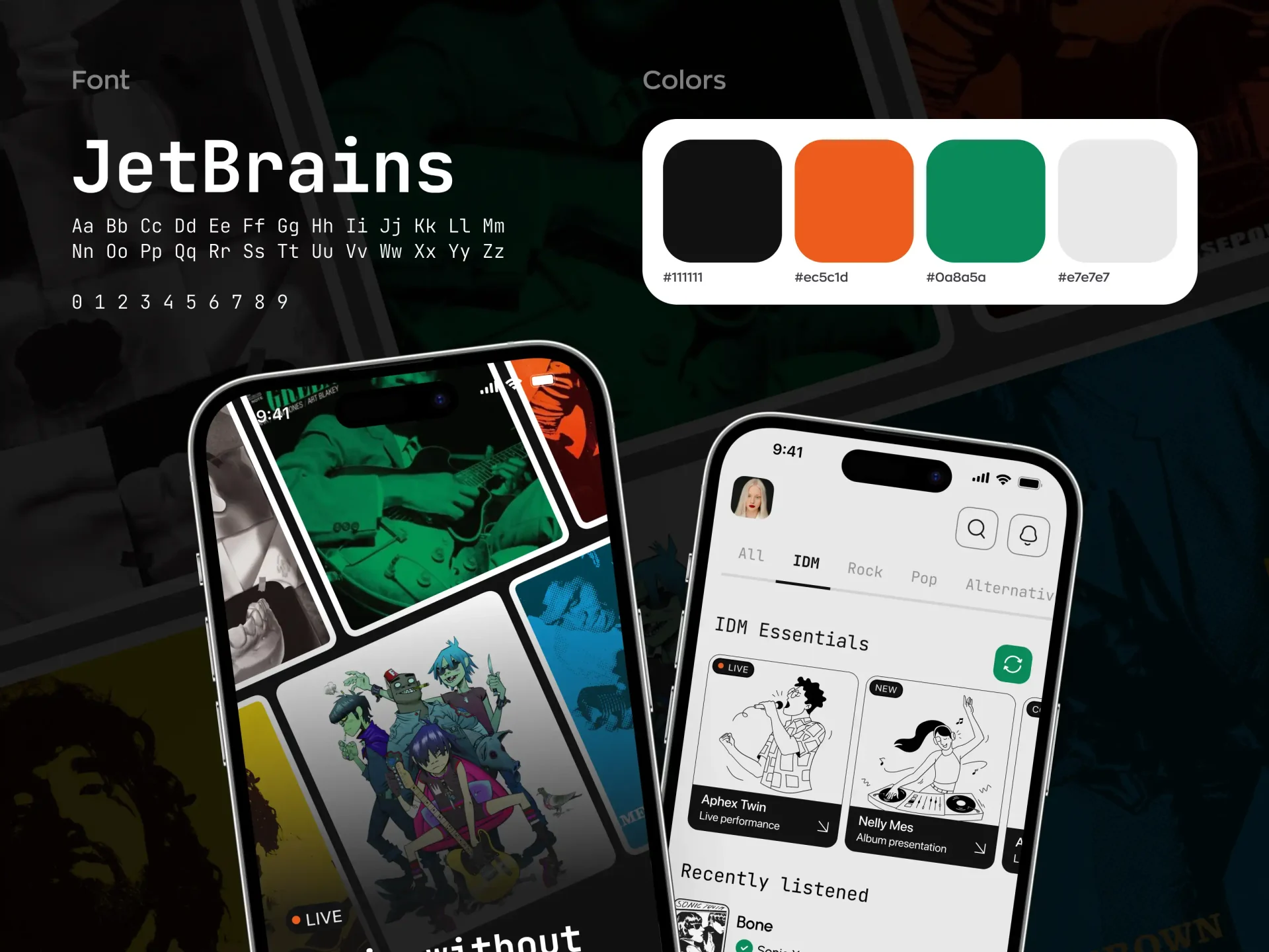 Music Streaming App Design