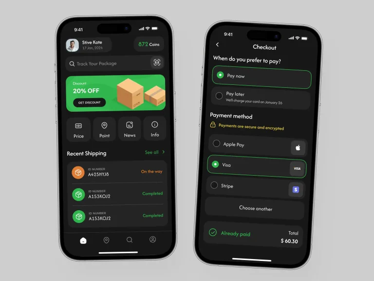 Package Tracking App